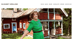 Desktop Screenshot of elisabethoglund.se